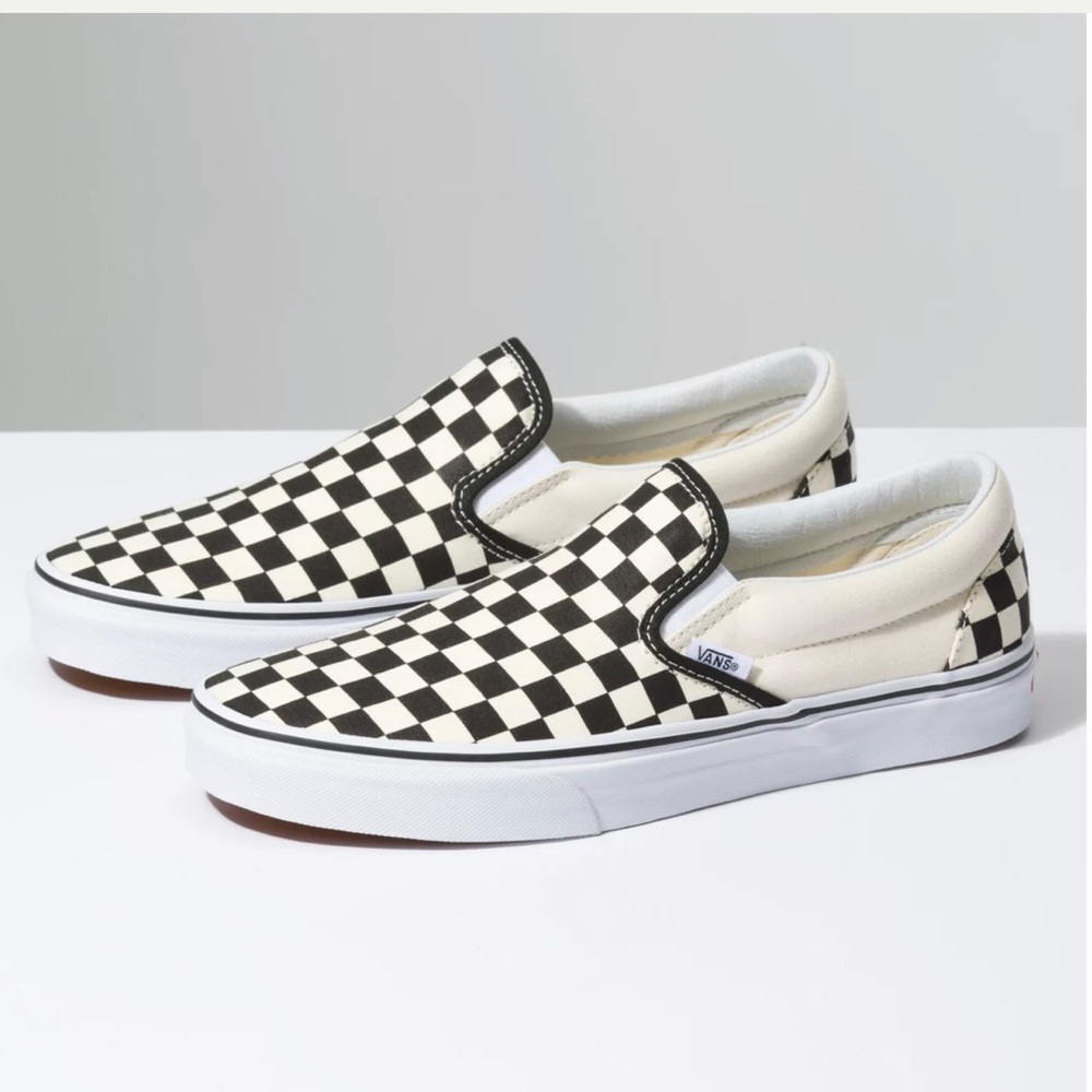 checkered vans
